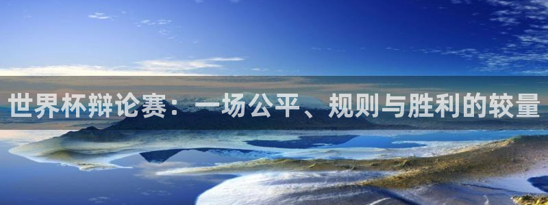 2026年世界杯直播平台:世界杯辩论赛:一场公平、规则与胜利的较量